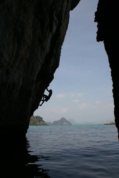 deep water solo thailand